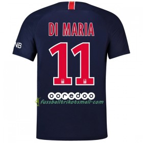 Günstige Fußballtrikots Paris Saint-Germain Di Maria 11 2018-2019 Kurzarm Heimtrikotsatz kaufen